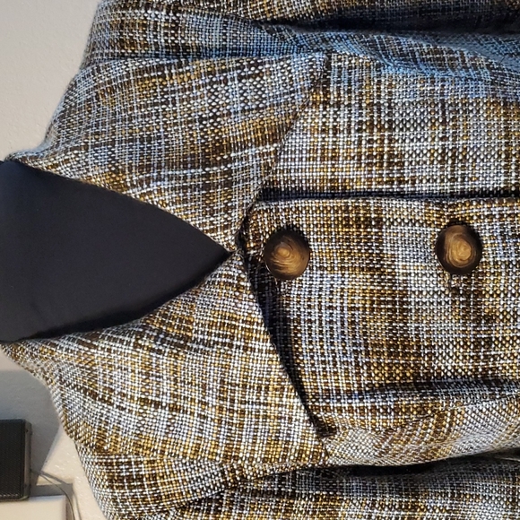 Nice Blue/Brown Tartan Jacket - Picture 2 of 13